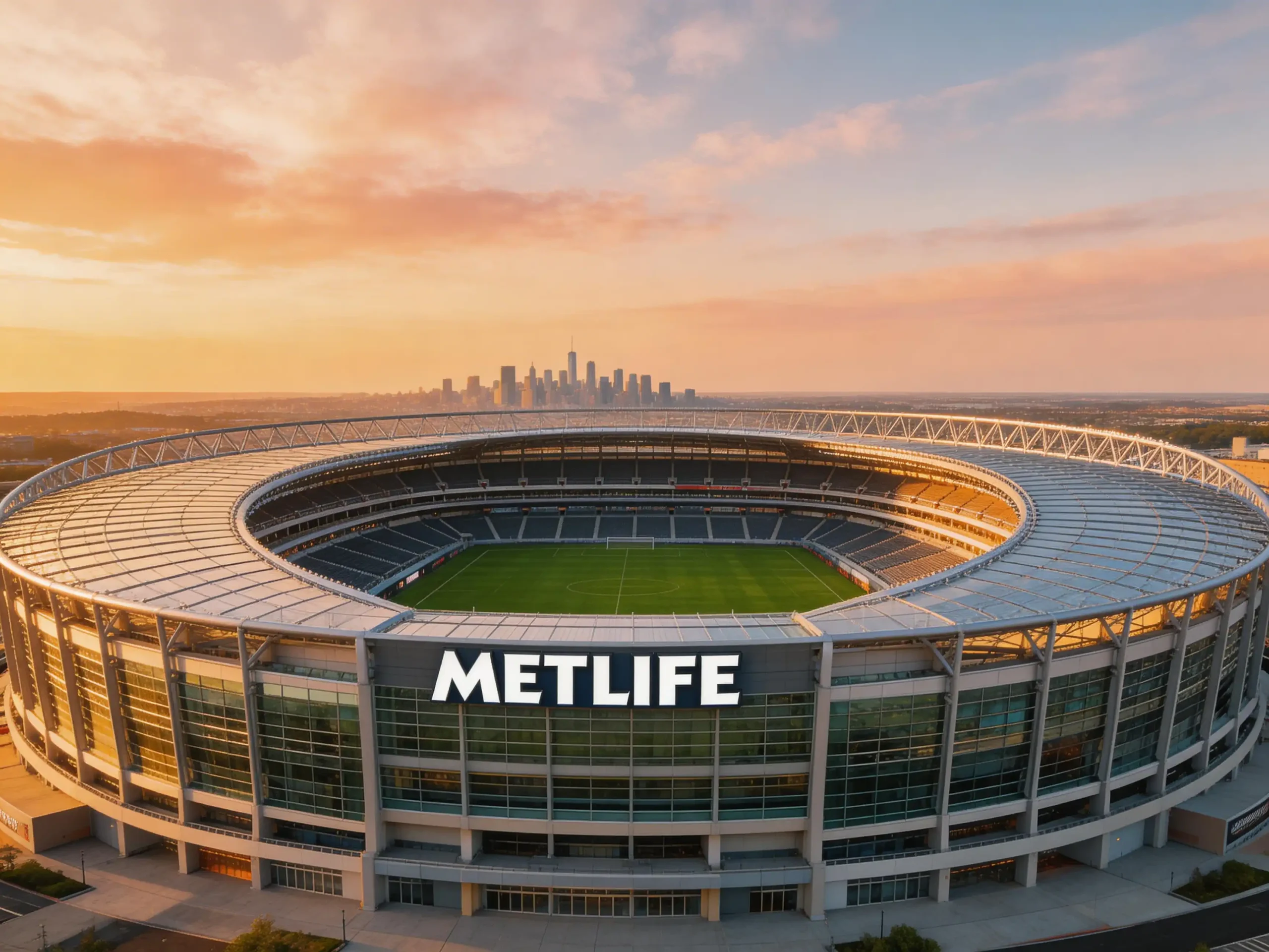 MetLife Stadium i East Rutherford, New Jersey, arena för VM 2026-finalen