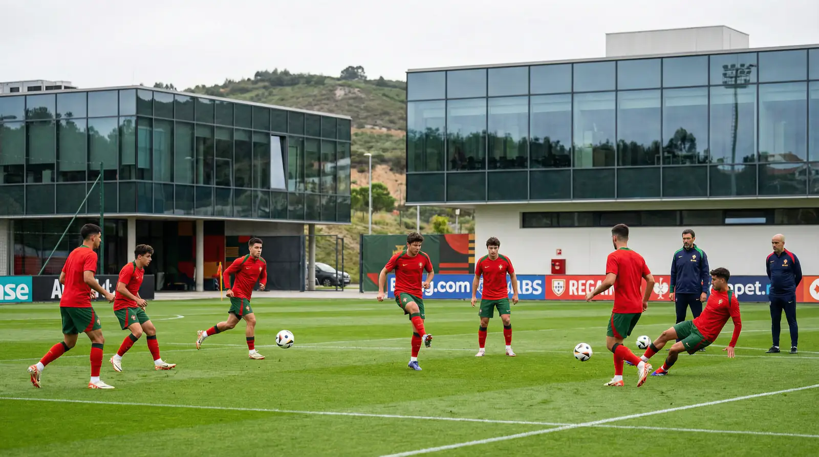 Portugals landslag med nya generationen spelare inför VM 2026
