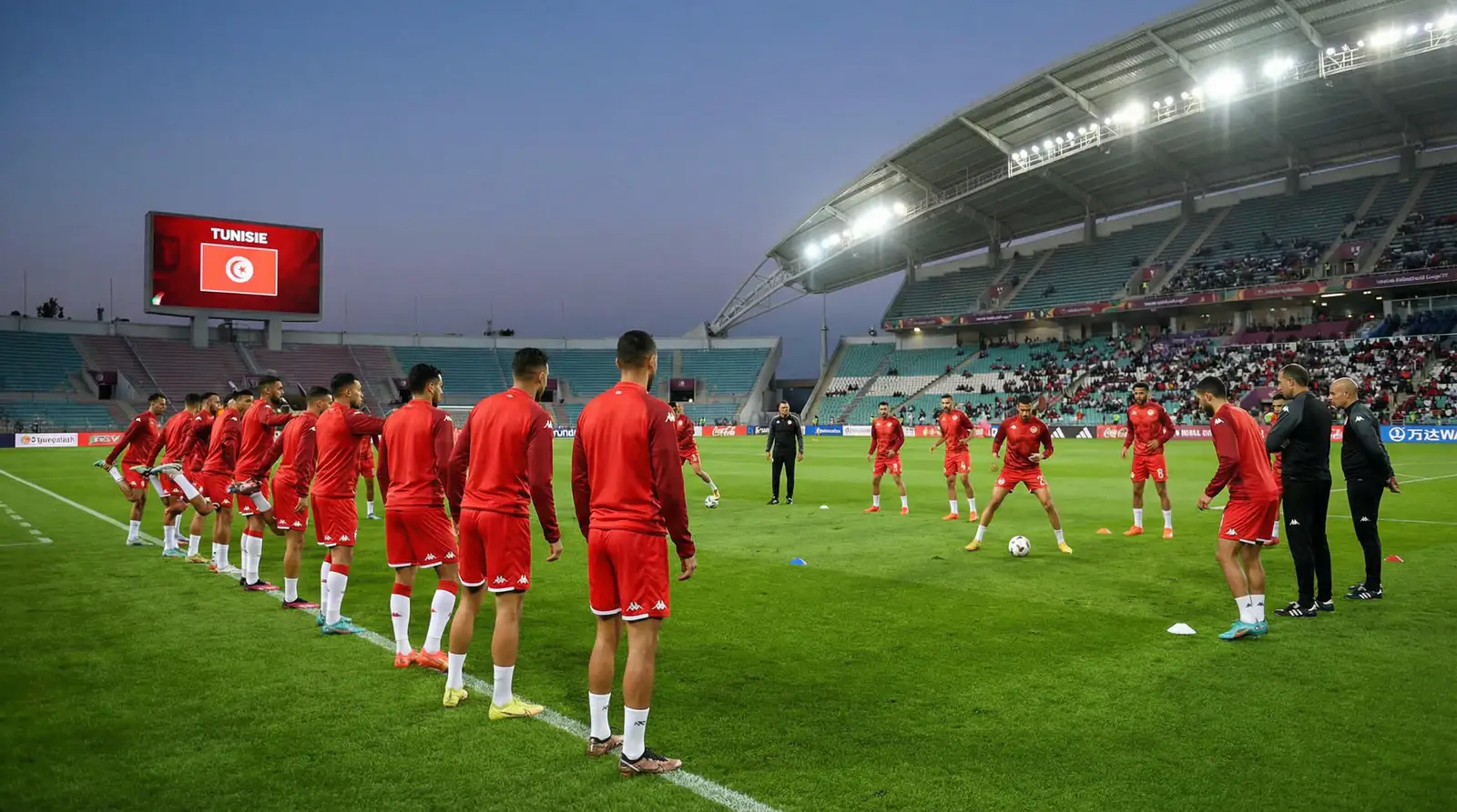 Tunisiens landslag under VM 2026-förberedelserna