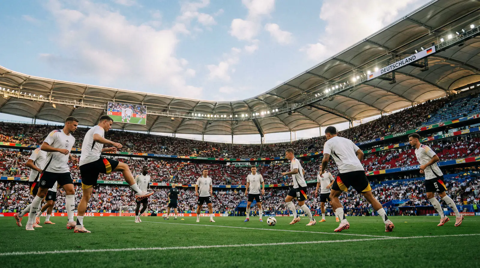 Tysklands landslag med Musiala och Wirtz under VM 2026-förberedelser