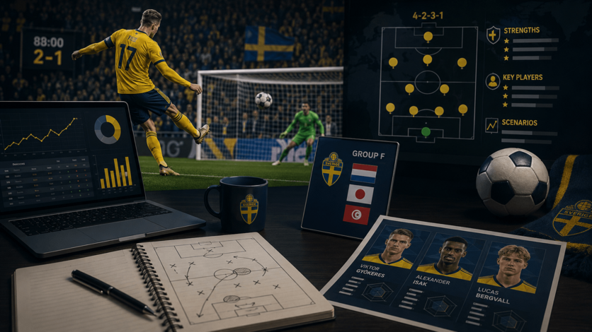 Grafisk jämförelse av odds på de fem toppfavoriterna i VM 2026